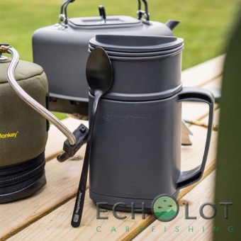 Набор с термокружкой RidgeMonkey ThermoMug DLX Brew Set Grey