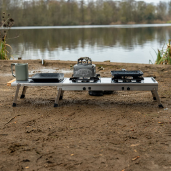 Ridge Monkey кухонная станция с двумя конфорками Grilla CookStation Double Hob