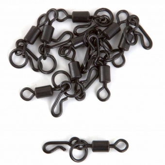 Вертлюг с кольцом и быстросъемом Fox Edges Kwik Change Inline Swivel Size 7