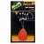 Нижний стопор для волосяной насадки Fox Edges Bait Bungs Clear