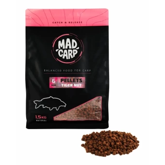 Пеллетс MAD CARP Baits TIGER NUT (Тигровый Орех) 1,5 кг