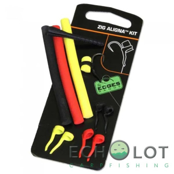 Плавающая пенка Fox Zig Aligna Kit (красный, жёлтый, чёрный) цвета
