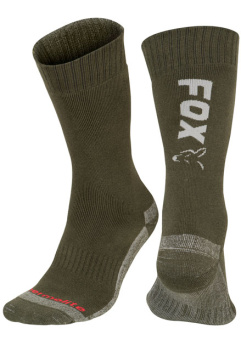 Теплые термо-носки Fox Green / Silver Thermolite long sock 10 - 13 (Eu 44-47)