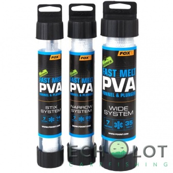 Быстрорастворимая сетка ПВА с плунжером Fox Edges Fast Melt PVA Mesh System