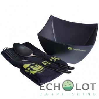 Набор с тарелкой-пиалой RidgeMonkey SQ DLX Bowl Set