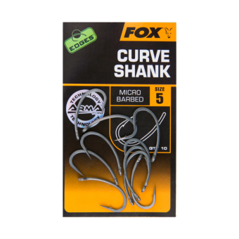 Крючки с изогнутым цевьем Fox EDGES™ Curve Shank
