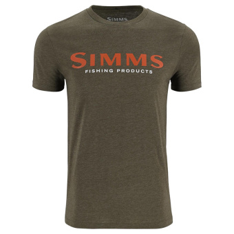 Футболка Simms Logo T-Shirt Loden Heather