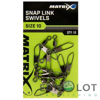 Matrix Snap Link Swivels Size 10