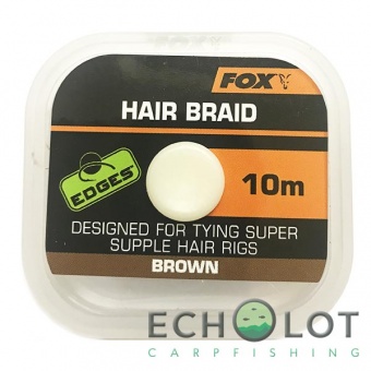 Мягкая нить для волоса Fox Edges Hair Braid 10M 