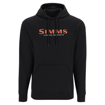Толстовка Simms Logo Hoody Black NEW