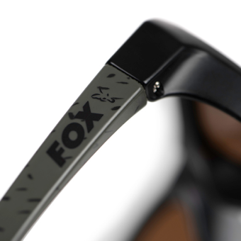 Солнцезащитные очки с коричневыми линзами Fox Collection Wraps
