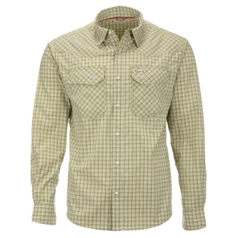 Рубашка Simms Brackett LS Shirt SAGE WINDOW PLAID