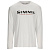 Футболка (лонглсив) Simms Logo LS Shirt, белый