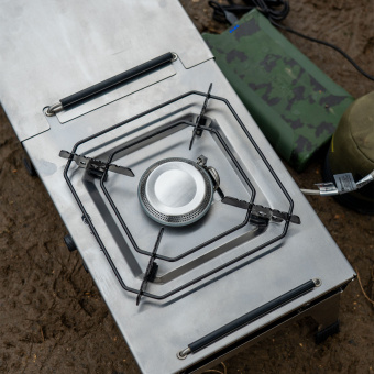 Ridge Monkey кухонная станция с двумя конфорками Grilla CookStation Double Hob