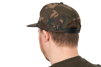 Камуфляжный снепбек с плоским козырьком Fox Snapback hat