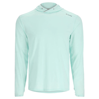 Термофутболка Simms SolarFlex Hoody SEA BREEZE