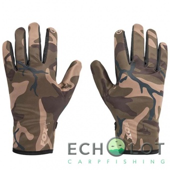 Камуфляжные термо-перчатки Fox Camo Thermal Fishing Gloves