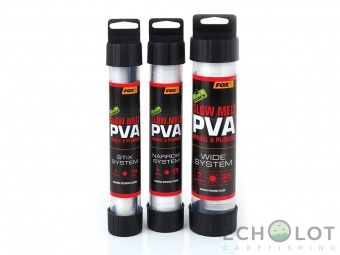 Медленно растворимая сетка ПВА с плунжером Fox Edges Slow Melt PVA Mesh System