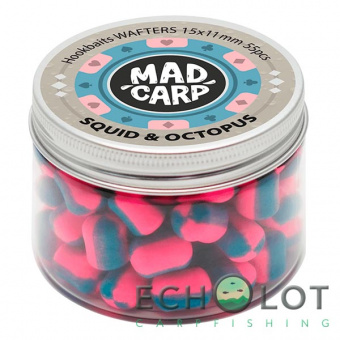 Вафтерсы Mad Carp Baits SQUID & OCTOPUS (Кальмар и Осьминог) Wafters