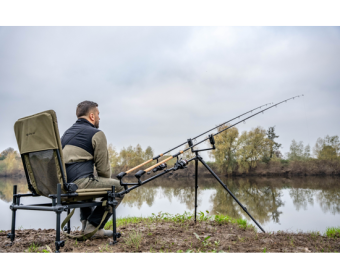 Korum фидерный держатель-тренога Progress Tripod Feeder Arm 2 Rod