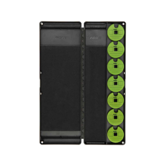 Большая поводочница с дисками Fox EDGES Large Rig & Disc Box