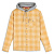 Рубашка Simms Santee Flannel Hoody Ely Plaid: Baltic Amber