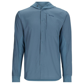 Рубашка Simms Intruder Fishing Hoody Neptune