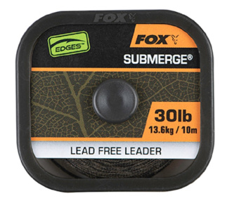 Ледкор без сердечника  FOX EDGES Naturals Submerge Leader 10м