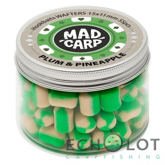 Вафтерсы Mad Carp Baits PLUM & PINNEAPPLE (Слива и Ананас) Wafters