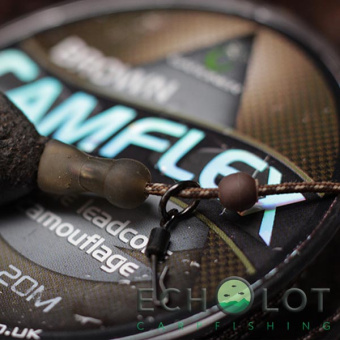 Ледкор Gardner Camflex Leadcore Camo Fleck Brown (Камуфляжный Коричневый) 20м 45lb