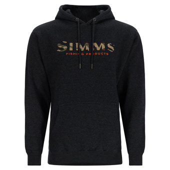 Толстовка Simms Logo Hoody CHARCOAL HEATHER