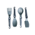 Набор кухонных приборов Ridge Monkey Q-Lock Utensil Set Набор кухонных приборов Ridge Monkey Q-Lock Utensil Set