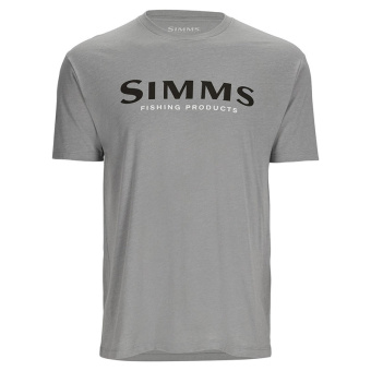 Футболка Simms Logo T-Shirt Cinder Heather