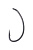 Карповые крючки с изогнутым цевьем Fox Curve Medium