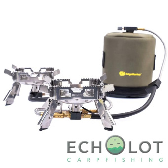 Система из двух горелок RidgeMonkey Quad Connect Stove Pro Mini Full Kit