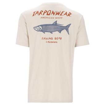 Футболка Simms Tarponwear T-Shirt Natural