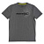 Серая футболка с принтом  Matrix Hex Print T-Shirt Grey